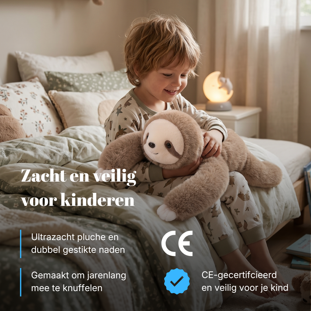 Knuffees Luiaard 2kg